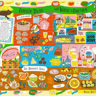 Sách ngoại văn: The Harry Potter Wizarding Almanac