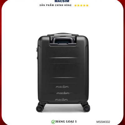 Vali cao cấp Macsim Smooire MSSM332 cỡ 24 inch màu đen hàng loại 1