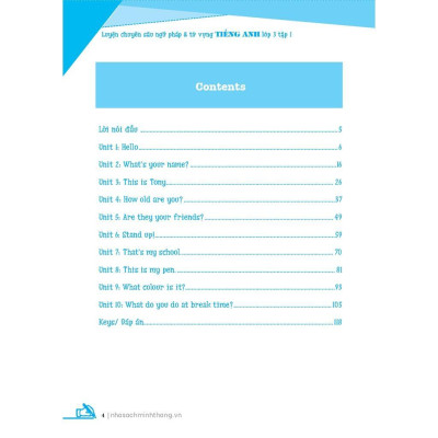 Sách - Global Success - Luyện Chuyên Sâu Ngữ Pháp Và Từ Vựng Tiếng Anh Lớp 3 - Tập 1 - Minh Thắng