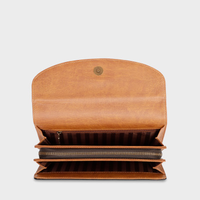 Ví nam da bò Lata ( Thời trang nam dáng cầm tay cỡ lớn  - Ví da thật VN37 )