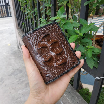 Ví Cá Sấu Dáng Đứng - Tuyệt Phẩm Gù Lớn VS2V1N