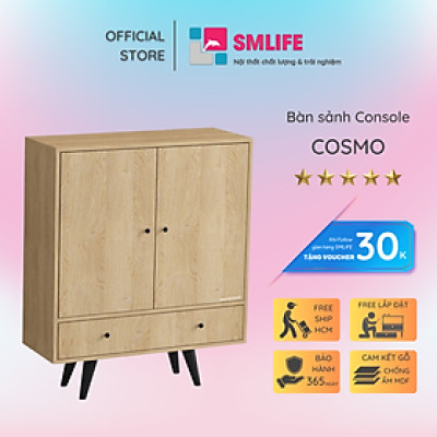 Bàn sảnh ra vào gỗ hiện đại SMLIFE Cosmo