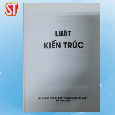 Sách - Luật Kiến Trúc - NXB Chính Trị Quốc Gia
