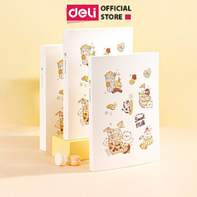 File Lá Đựng Tài Liệu A4 / Túi Tài Liệu Lá A4 30 Lá 40 Lá Màu Pastel Họa Tiết Cute Deli -Lưu Trữ Tài Liệu Chứng Từ Hồ Sơ Phù Hợp Học Sinh Văn Phòng - PQ312