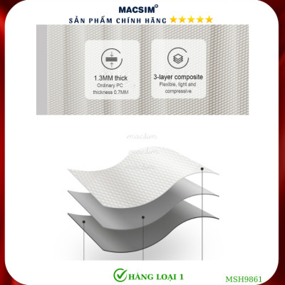 Vali cao cấp Macsim Hanke MSH9861 size 20 inch màu đỏ - Hàng loại 1