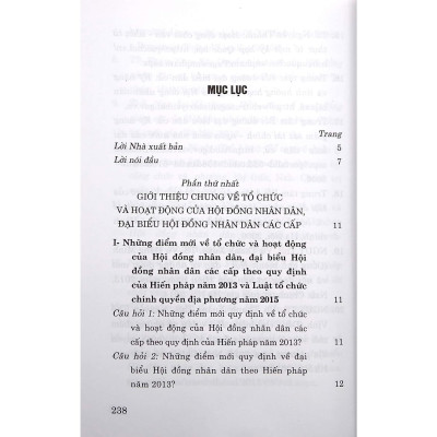 Sách - Cẩm Nang Dành Cho Đại Biểu Hội Đồng Nhân Dân Các Cấp - NXB Chính Trị Quốc Gia