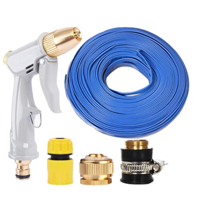 Rửa xe tưới cây Bộ dây và vòi xịt tăng áp lực nước 300% loại 25m cút đồng,nối đồng 206846