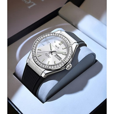 Đồng Hồ Nam I&W Carnival 55851G1 Chính Hãng Full Box Chống Nước Kính Chống Xước Dây Silicon Cao Cấp BH 60T (Máy Cơ Tự Động)