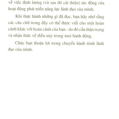 Lãnh Đạo Thành Thạo Lợi Nhuận Tăng Cao