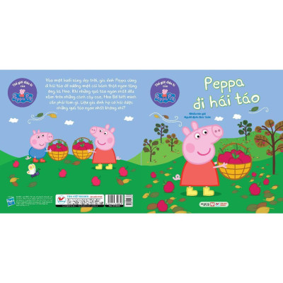 Sách - Truyện Tranh Thế Giới Diệu Kì Của Peppa Pig - Peppa Đi Hái Táo - Tân Việt Books