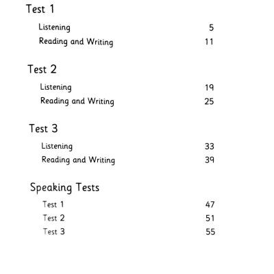 Cambridge English Starters 1 for Revised Exam from 2018 Student