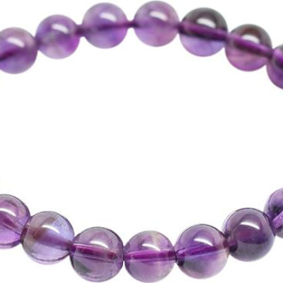 Vòng Thạch Anh Trong Ngọc Quý Gemstones VT73 (8mm) - Tím