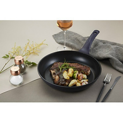 Chảo cạn, đáy có từ Titani công nghệ Hàn Quốc Size24cm, 26cm