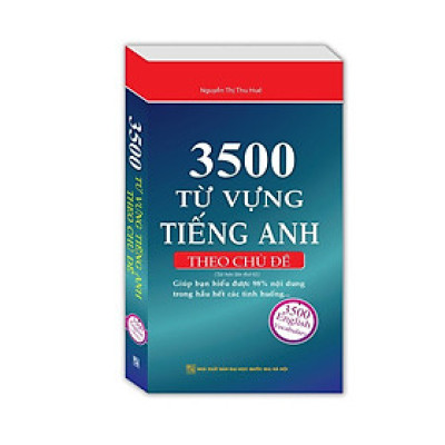 Sách - 3500 Từ Vựng Tiếng Anh Theo Chủ Đề - Sách Trắng Đen - Minh Thắng