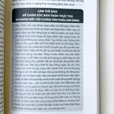 Sách - Chăm Sóc Bản Thân Thật Sự -  Để Không Còn Chạy Theo Những Phương Pháp Chữa Lành Sáo Rỗng