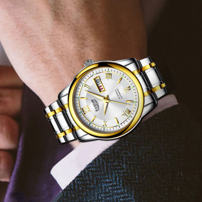 Đồng hồ nam chính hãng Kassaw K812-1 hàng mới 100% ,kính sapphire chống nước,chống xước,máy cơ (Automatic),dây kim loại thép không gỉ 316L ,kiểu dáng đơn giản