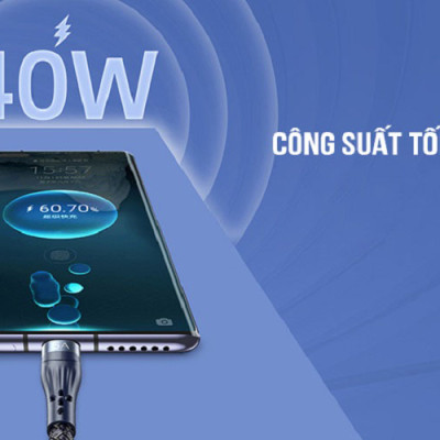 Cáp sạc đa năng 5A Remax 3in1 RC-199TH sạc nhanh siêu tốc max 40W- Hàng chính hãng