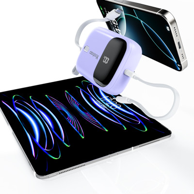 Pin Sạc Dự Phòng Yoobao Z5 10000mAh chuẩn 3C/CCC Sạc Nhanh PD20W, Tích Hợp Cáp Sạc L & Type-C - Hàng chính hãng