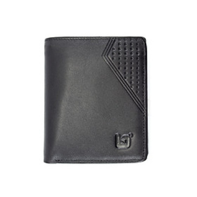 Ví Da Nam, Bóp Da Nam Kim Bảo B32 Da Bò Màu Đen, Nâu, Bò