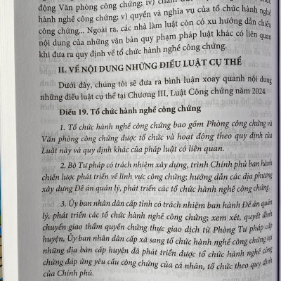 Bình Luận Luật Công Chứng Năm 2024