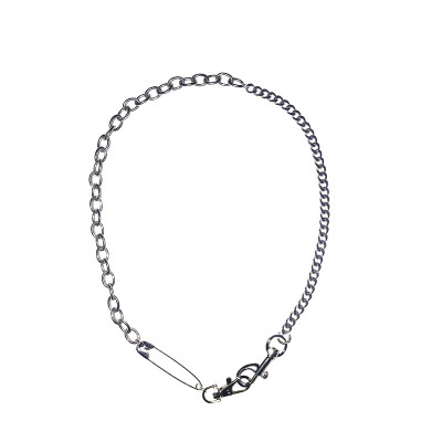 Dây chuyền vòng cổ mix khoá chain cực cool tặng kèm cài áo như hình