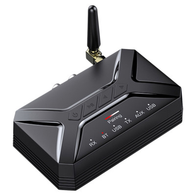 Hàng Chính Hãng - Bộ Thu Phát Âm Thanh T-R22-JA Bluetooth 5.0 Phạm Vi Kết Nối 15m Chế Độ Chuyển Đổi Linh Hoạt RX TX Tương Thích Rộng Rãi RCA, AUX, USB Điện Thoại Máy Tính Bảng TV PC Đầu Đĩa Chip Âm Thanh Cao Cấp Hỗ Trợ Đàm Thoại Rảnh Tay - ROGTZ