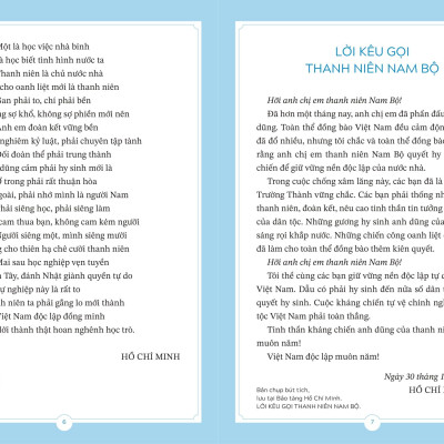 Sách - Thư Bác Hồ Gửi Thanh Niên