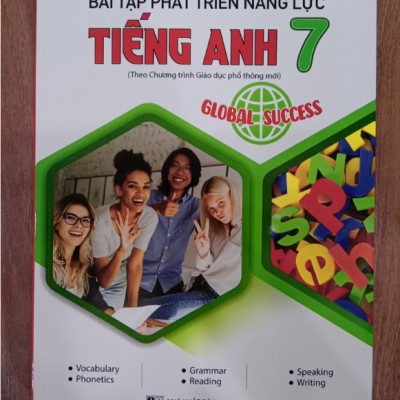 Sách - Bài tập phát triển năng lực tiếng anh 7 ( Global Success )
