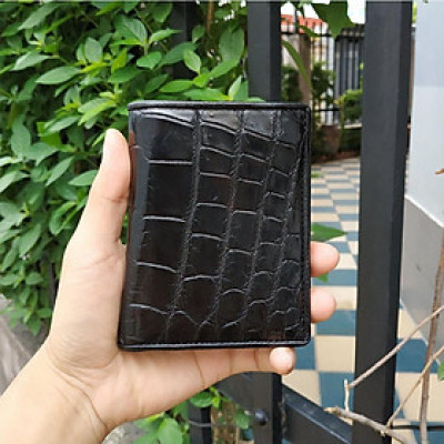 Bóp Da Cá Sấu Dáng Đứng Sang Chảnh. DA BỤNG RẤT MỀM VÀ BỀN!