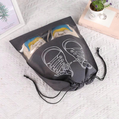 Túi Vải Đựng Giày Dép Dây Rút Chống Bẩn Du Lịch Size Lớn Với Họa Tiết Thiết Kế Đẹp Mắt
