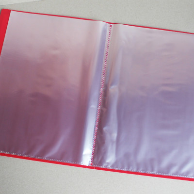 Bìa Nhựa A4-20 Lá Đựng Hồ Sơ, Bản Vẽ Chống Thấm Nước, Bên Ngoài Có Ngăn Đựng Giấy Trong Suốt Tiện Lợi KCH-220A