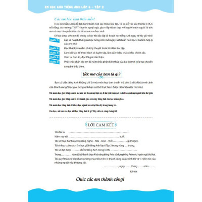 Sách - Global Success - Em Học Giỏi Tiếng Anh Lớp 6 - Có Đáp Án - Tập 2 - Minh Thắng