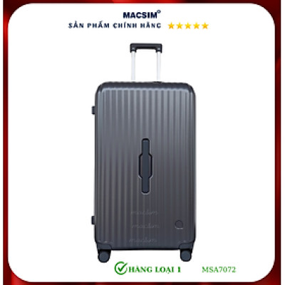 Vali cao cấp Macsim Aji MSA7072 màu xam- Hàng loại 1