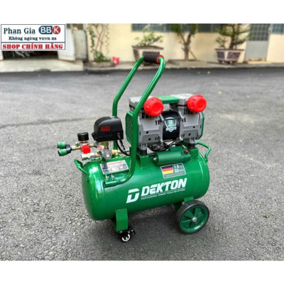 [Hàng cao cấp] Nén Khí Không Dầu Dekton DK-AC3930 Plus 2HP/1500W/ Bình 30L - Lưu Lượng 200L/Phút