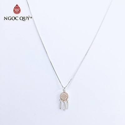 Dây chuyền bạc mặt dream catcher - Ngọc Quý Gemstones