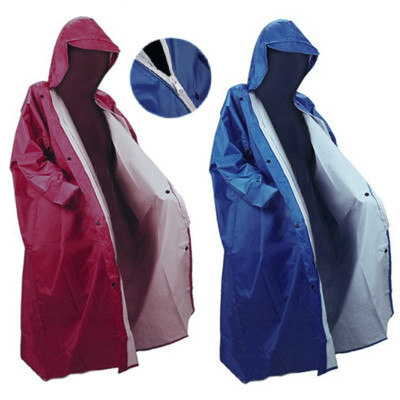 Áo Mưa Dây Kéo Cao Cấp Người Lớn Vải Dù Da Cá 1m4 - Giao màu ngẫu nhiên