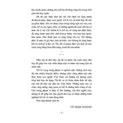 Sách - Những Vua Chúa Sáng Danh Trong Lịch Sử Việt Nam - Vũ Ngọc Khánh - VIETNAMBOOK