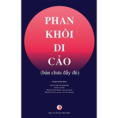 Sách - Phan Khôi di cảo