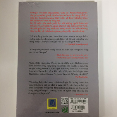 ARSÉNE WENGER - CUỘC ĐỜI TÔI QUA HAI MÀU ĐỎ - TRẮNG