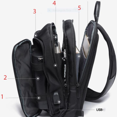 Túi đeo ngực,đeo chéo nam đã tích hợp công nghệ 4.0