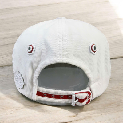 (Hàng VNXK) Nón kết, mũ lưỡi trai Capo vệt đỏ Phối vải Denim đẹp Form chuẩn (Ảnh thật)