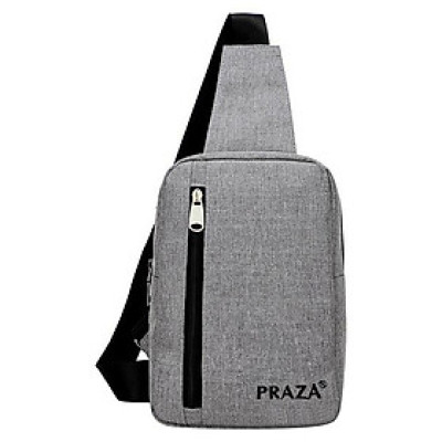 Túi Đeo Chéo Praza DCTK095 (23 x 17 cm) - Xám