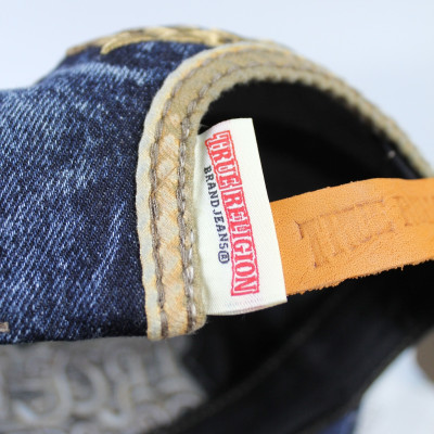 Nón nam, mũ lưỡi trai Ông Địa Religion tưa phối vải jeans form đẹp thời trang đường phố