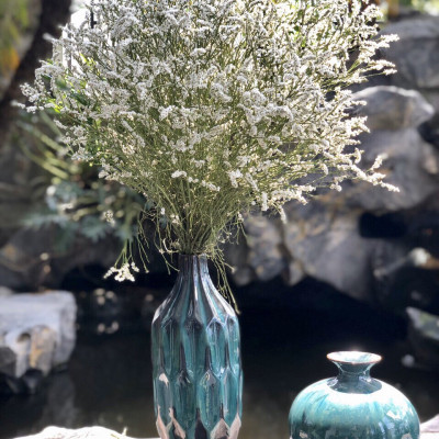 Lọ cắm hoa men hỏa biến gốm sứ Bát Tràng