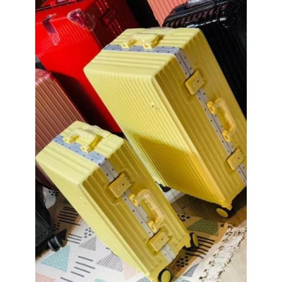 Vali Khung Nhôm Khóa Sập Kèm Áo Bọc Thời Trang 20inch & 24inch