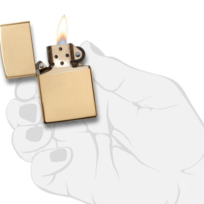 Bật Lửa Zippo Armor High Polished Brass 169