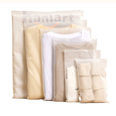 Túi Zip Đựng Quần Áo Mỹ Phẩm Đồ Lót Du Lịch Ziplock Mờ Lưu Trữ Đồ Khoá Kín Chống Thấm Tiện Lợi