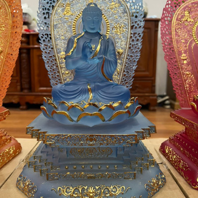 BỘ 7 VỊ DƯỢC SƯ ĐÁ LƯU LY JUNO SOFA ĐẦY ĐỦ CÁC MÀU TRƯNG BÀY HOẶC LÀM QUÀ TẶNG NGƯỜI THÂN