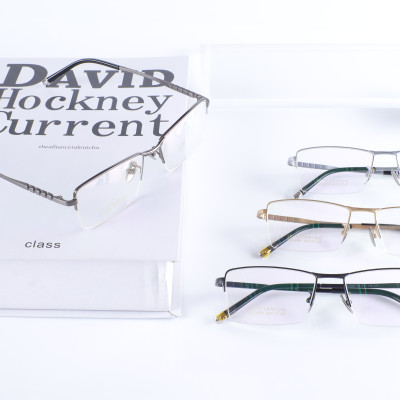 Gọng kính titanium thời trang nam siêu nhẹ siêu bền OURESS sw10001