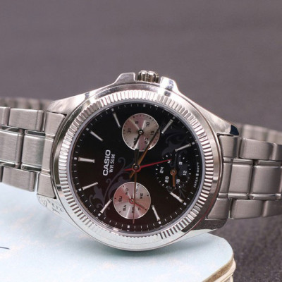 Đồng Hồ Nữ Casio LTP-2088D-1A2V Dây Kim Loại - Chống Nước Tốt